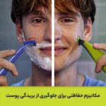ماشین اصلاح موی صورت و بدن فیلیپس مدل OneBlade Sensitive - Image 4