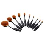 ست برس آرایشی مدل 002 مجموعه 10 عددی - Image 3