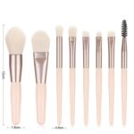 ست برس آرایشی مدل BS-MALL مجموعه 8 عددی - Image 2