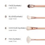 ست برس آرایشی مدل XT-Pro مجموعه 15 عددی - Image 4