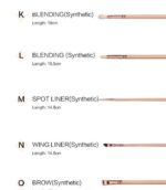 ست برس آرایشی مدل XT-Pro مجموعه 15 عددی - Image 6