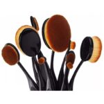 ست برس آرایشی مدل 002 مجموعه 10 عددی - Image 5