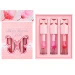 برق لب مایع دراگون رانی مدل پاپیون مجموعه 3 عددی - Image 3