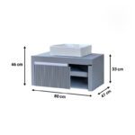 روشویی سیتکا مدل EZ-sib007/80 - Image 2