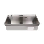 سینک ظرفشویی استیل توکار یک لگنه بیمکث مدل 4702 - Image 6