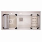 سینک ظرفشویی بنتو مدل D104 توکار