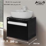 ست کابینت روشویی آزالیا مدل ellipse02 - Image 5