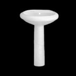 روشویی مدل پایه دار طرح ثمین کد 50 - Image 3