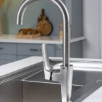 سینک ظرفشویی استیل توکار دو لگنه بیمکث مدل 4704 - Image 3