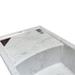 سینک ظرفشویی گرانیت توکار دو لگنه پارادایز مدل Vincenzo-401-WBG - Image 4