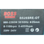 دریل بتن‌کن چکشی 26 میلی‌متری 850 وات باس مدل BS26SRE_OT - Image 8