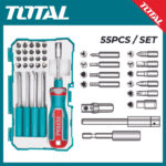 پیچ گوشتی و سر پیچ گوشتی توتال مدل TACSD30306 مجموعه 30 عددی - Image 3