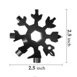 ابزار چندکاره هارمن مدل SNOW FLAKE BLACK 18 IN 1 - Image 5