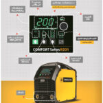 دستگاه جوش 200آمپر صبا مدل COMFORT SERIES R201 - Image 8
