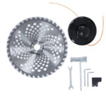 علف زن پشتی هندا مدل GX35 به همراه روتیواتور و تبدیل علف زن به اره - Image 5