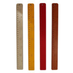 خط کش 30 سانتی متری مدل چوبی کد 007 بسته 2 عددی - Image 2