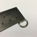 یراق چرم دوزی مدل 10XR1cm-Steel بسته 10 عددی - Image 2