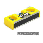 تراز جیبی سه حباب باس مدل آهنربایی کد 10CM - Image 4