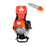 علف زن پشتی میتسوبیشی مدل BG430A همراه با روتیواتور و تبدیل علفزن به اره - Image 5