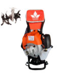 علف زن پشتی میتسوبیشی مدل BG430A همراه با روتیواتور و تبدیل علفزن به اره - Image 4