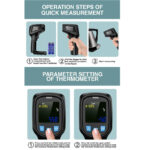 ترمومتر لیزری دیجیتال مستک مدل IR03B - Image 12