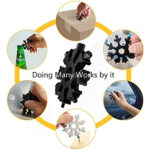 ابزار چندکاره هارمن مدل SNOW FLAKE BLACK 18 IN 1 - Image 3