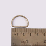 یراق کیف دوزی مدل نیم گرد 2.5CM-Steel بسته 6 عددی - Image 3